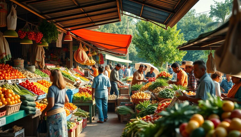 mercados agrícolas